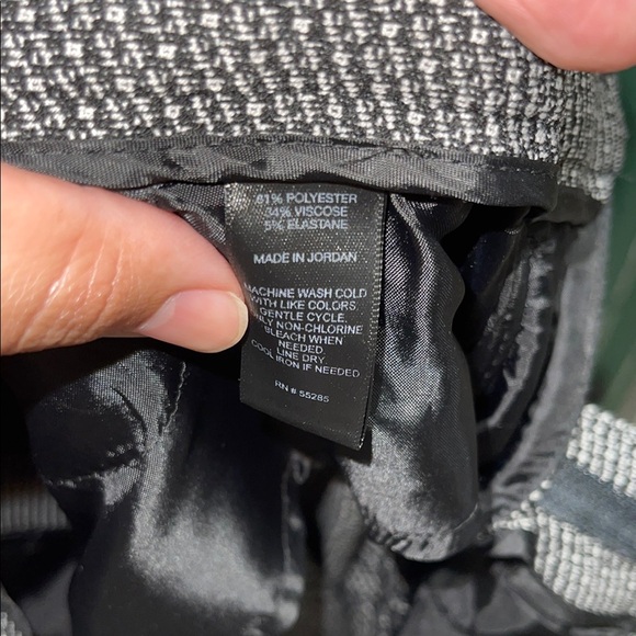 Express Columnist Gray Textured Pants - Picture 9 of 9